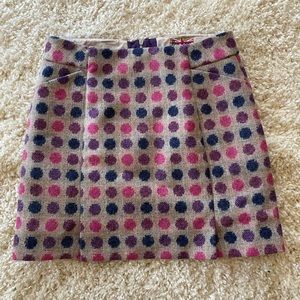 Boden British Tweed by Moon skirt size 6